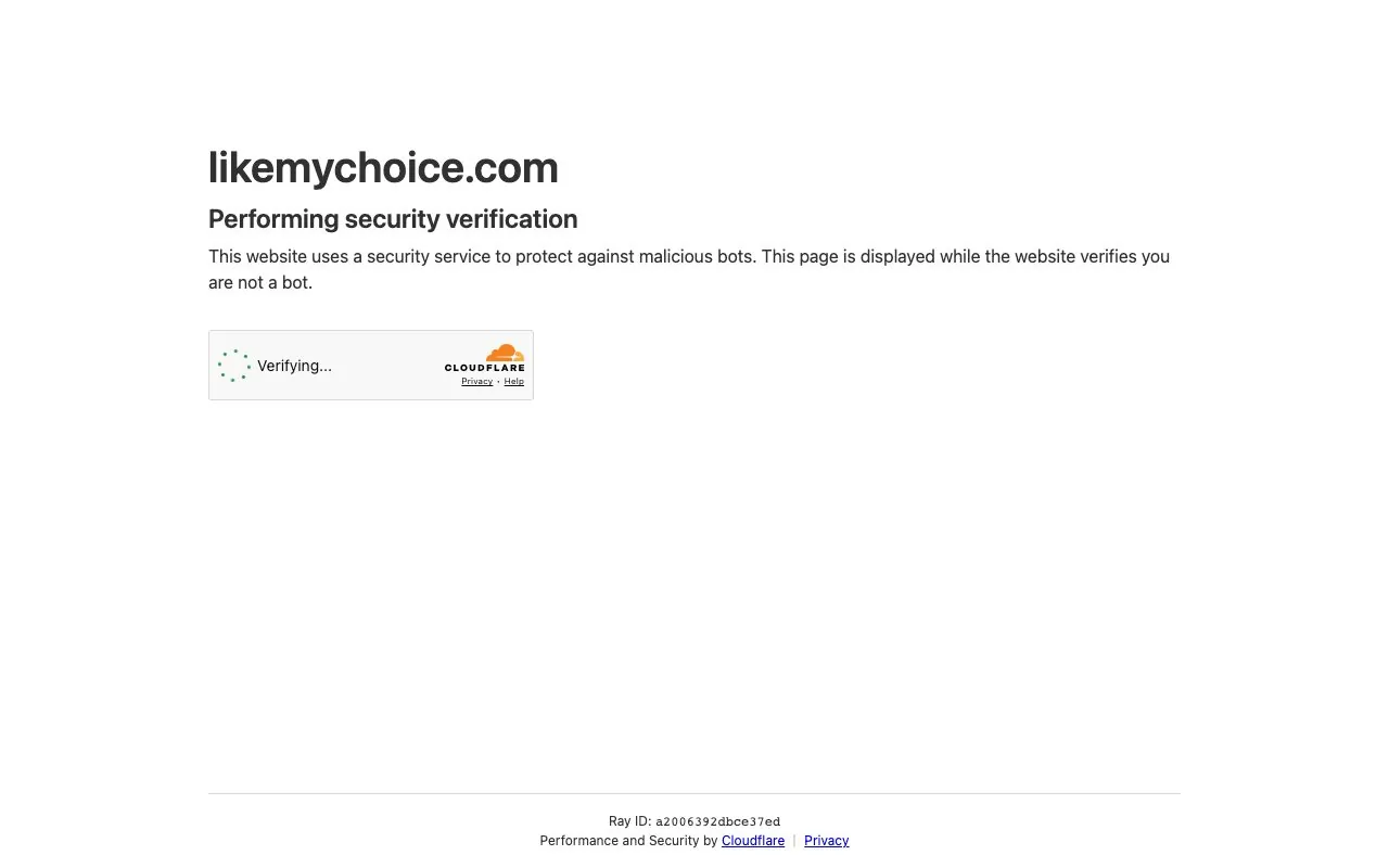 Like My Choice